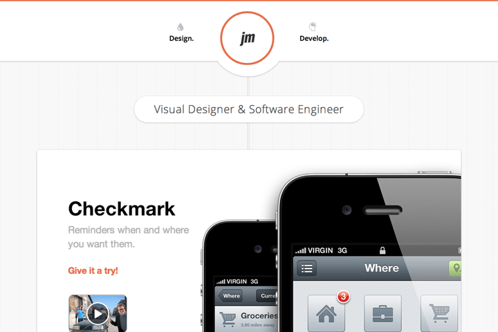 Jonathan Moreira 2012 website preview